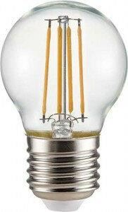 Лампа светодиодная ECOLA N7PW70ELC globe LED Premium 7W/G45/E27/2700K 360° filament теплый белый