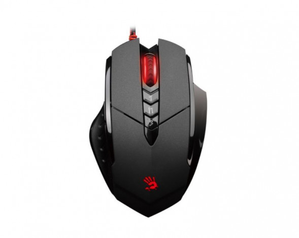 Игровая проводная мышь A4TECH Bloody V7 оптическая (3200dpi) черная