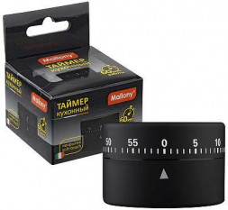 Таймер MALLONY Таймер кухонный, 5,9*4,0 см (софт тач) (109123)