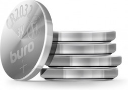 BURO Батарея Lithium CR2032 (2шт) блистер