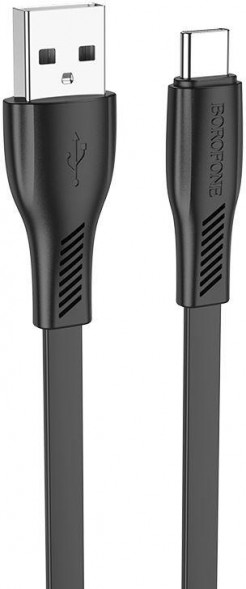 BOROFONE (6974443387117) BX85 USB 3.0A для Type-C Black 1 м