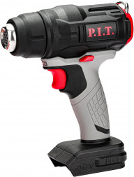 Фен строительный аккумуляторный P.I.T. Фен строительный аккум. PHG20H-550A SOLO (20В, 550°, 200л/мин, защита от перегрева, насадки) P.I.T. Фен строительный аккум. PHG20H-550A SOLO (20В, 550°, 200л/мин, защита от перегрева, насадки)