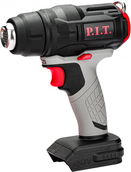 Фен строительный аккумуляторный P.I.T. Фен строительный аккум. PHG20H-550A SOLO (20В, 550°, 200л/мин, защита от перегрева, насадки) P.I.T. Фен строительный аккум. PHG20H-550A SOLO (20В, 550°, 200л/мин, защита от перегрева, насадки)