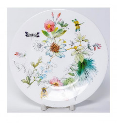 Тарелка OLAFF 197-21026 АДЕЛЬ, мелкая 200мм