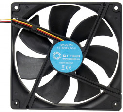вентилятор 5BITES FB14025S-12L3 140X25 / SLEEVE / 1200RPM / 3P