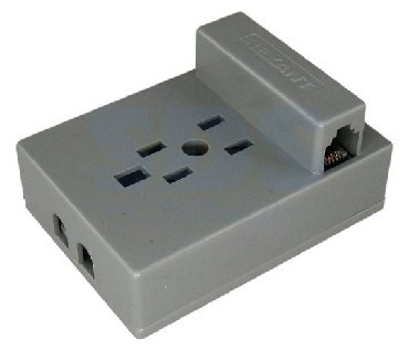 Розетка телефонная REXANT (03-0011-4) розетка телефонная универсальная, серый