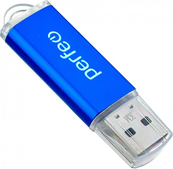 Картридер PERFEO (PF С3799) Micro SD, (PF-VI-R025 Blue) синий