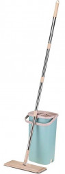 Набор для уборки ROMANO Agata (ведро 5л с отжимом+швабра с насадкой) зеленый RO-AG04