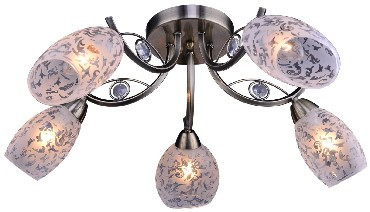 Светильник потолочный ESCADA 085/5PL потолочный латунь