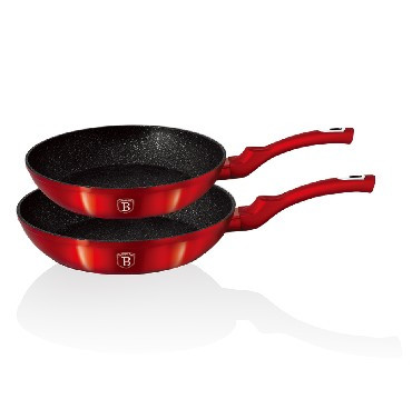 Сковорода BERLINGER HAUS BH-1612N Burgundy Metallic Line Набор из 2-х сковород