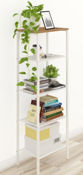 Стеллаж ЗМИ Стеллаж &quot;ТОРОНТО 15&quot; (TORONTO 15 Shelf rack) белый СТТ15 Б