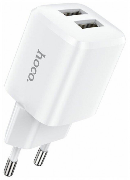 СЗУ HOCO (6931474742025) N8 2USB 2.4A MICRO USB 1м белый
