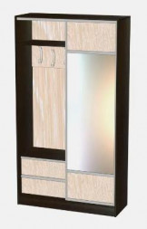 Прихожая ЭЛЕГИЯ КМ.005.01-017-00 Прихожая купе Эгида №17 1200х440х2200 Венге/Дуб Атланта (4 кор.)