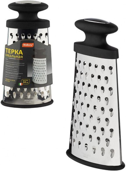 Терка MALLONY Терка овальная IDEA, 12*6*24 см (106915)