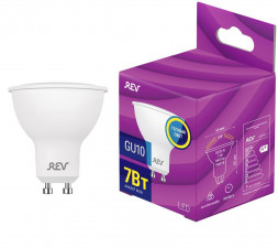 Лампа светодиодная REV 32330 3 PAR16 7Вт GU10 3000K