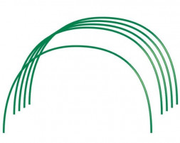 Комплектующие к парникам RUSSIA Парниковые Дуги в ПВХ 0,6х0,85м 6 шт. диаметр провол. 5мм 64409