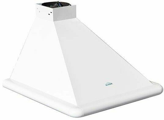 Вытяжка ELIKOR Сатурн 50П-180-В1Л белый/нержавеющая сталь управление: ползунковое (1 мотор)