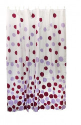 Занавеска для ванной РЫЖИЙ КОТ Занавеска для ванной SC-PE-06, полиэстер, р-р 180*180 см (311936)