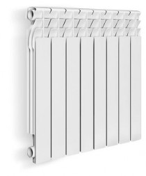 Радиатор алюминиевый АКВАПРОМ AL 500/80 A21 8 секций 00-00017654