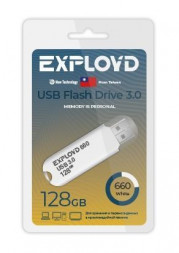 USB флэш-накопитель EXPLOYD EX-128GB-660-White USB 3.0