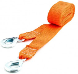 Трос буксировочный TOPAUTO 28442 РОСТРОС 5т 4,5м 2 крюка