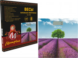 Весы МАТРЁНА МА-090 лаванда (007838)