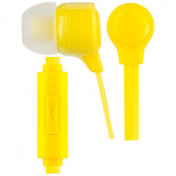 Наушники-гарнитура PERFEO (PF-B4227) HANDY, желтый (PF-HND-ELW)