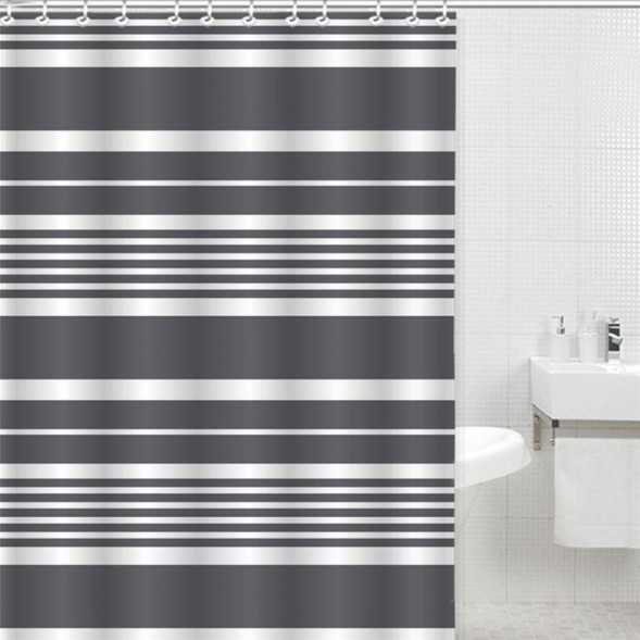 Штора для ванной GOTA ROCIO 00016203 Штора д/ванной комнаты Geometry Stripe 180*180 1/25