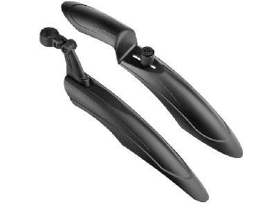 Аксессуар д/велосипедов STELS Комплект крыльев 26" XH-B159 пластиковые чёрные в инд. упаковке *LU074683* 610158