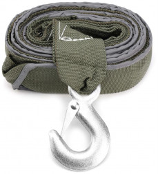 Трос буксировочный STVOL STB05022 5т, 2 крюка, 4,2 метра, светоотражающая лента