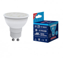 ЛАМПЫ СВЕТОДИОДНЫЕ MR16 (GU 5.3, GU10) VOLPE (UL-00003836) LED-JCDR-7W/NW/GU10/NR