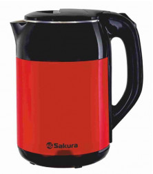 Чайник электрический SAKURA SA-2168BR (1.8) черн/красн