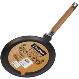 Сковорода ГАРДАРИКА 0822 блинная чугун 22см съем/руч 550002117