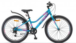 Велосипед STELS Navigator-420 V 24&quot; V030 LU093469&quot; LU085150&quot; 12&quot; Морская-волна
