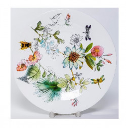 Тарелка OLAFF 197-21027 АДЕЛЬ, мелкая 230мм