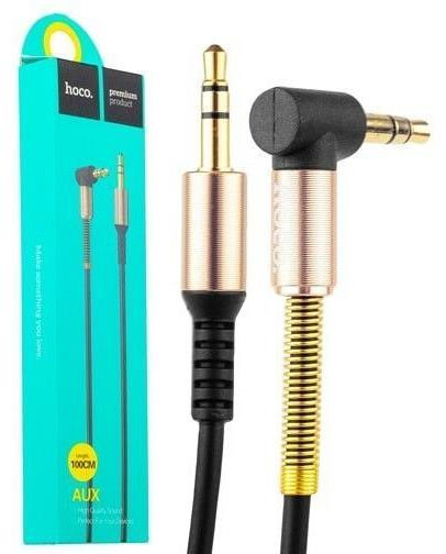 интерфейсный кабель HOCO (6957531025665) UPA02 3.5mm (m) - 3.5mm (m) 1.0m - черный