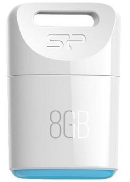 USB флеш SILICON POWER 8GB TOUCH T06 белый