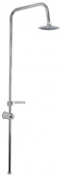 Стойка душевая МАК 3790 Стойка душевая тропический душ эконом (подсоединение к смесителю от стены), высота-1200мм