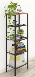 Стеллаж ЗМИ Стеллаж &quot;ТОРОНТО 15&quot; (TORONTO 15 Shelf rack) черный СТТ15 Ч