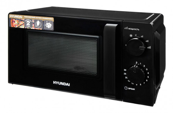 МИКРОВОЛНОВЫЕ ПЕЧИ HYUNDAI HYM-M2039 20л. 700Вт черный