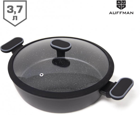 Жаровня AUFFMAN AM-3151 объем 3,7л с крышкой 28*7,5см