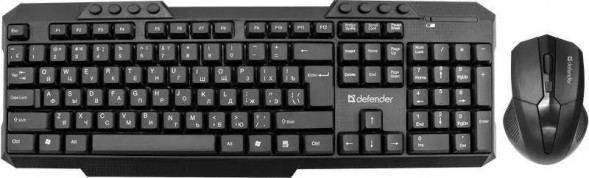Беспроводной набор DEFENDER (45804) Jakarta C-805 RU черный