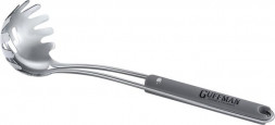 Ложка GUFFMAN M04-100-G Ложка для спагетти из нержавеющей стали, серого цвета.