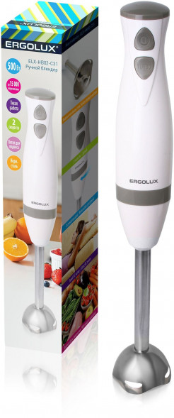 Блендер ERGOLUX ELX-HB02-C31 бело-серый