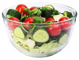 Миска для салата LORAINE 31056 1 л, стекло