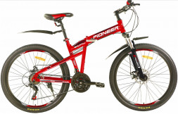 Велосипед PIONEER SHUTTLE 26&quot;/17&quot; red-black-white