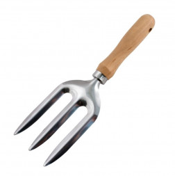 ВИЛКИ, ТЯПКИ, СОВКИ, КОРНЕУДАЛИТЕЛИ, БУРЫ ЕГ WOOD Вилка посадочная 26,5 см - 25/100