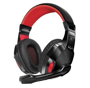 Наушники SVEN AP-G857MV, черный-красный