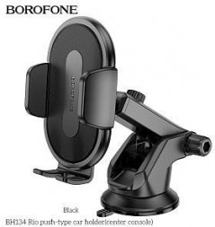 Автодержатель BOROFONE (6941991120671) BH134 Black