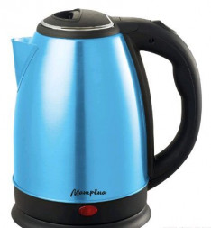 Чайник МАТРЁНА MA-002 (1,8 л) стальной голубой